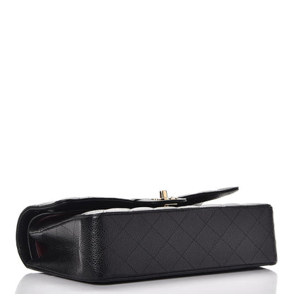 Chanel Caviar Quilted Medium Double Flap Black 4 of 8