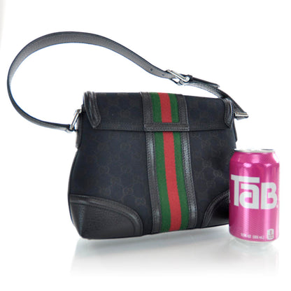 Gucci Monogram Treasure Flap Black 3 of 8