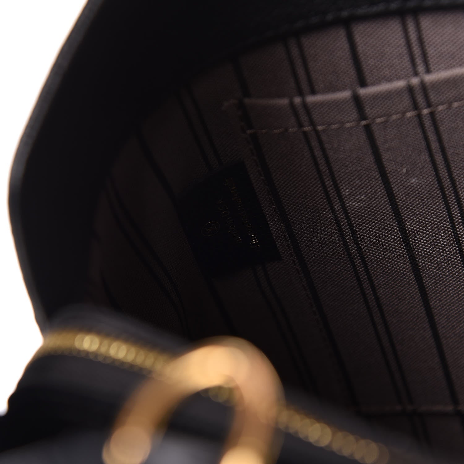 Louis Vuitton Empreinte Montaigne GM Black 10 of 11
