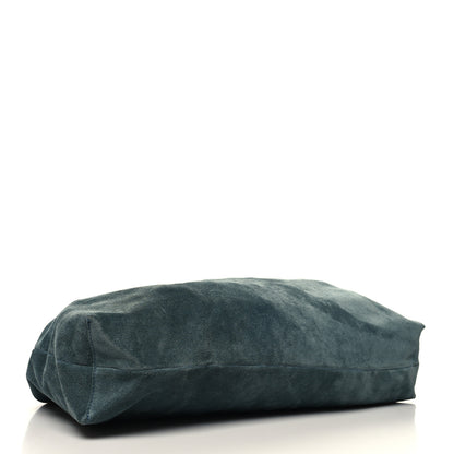 The Row Suede Bindle Two Bag Pale Teal 4 of 9