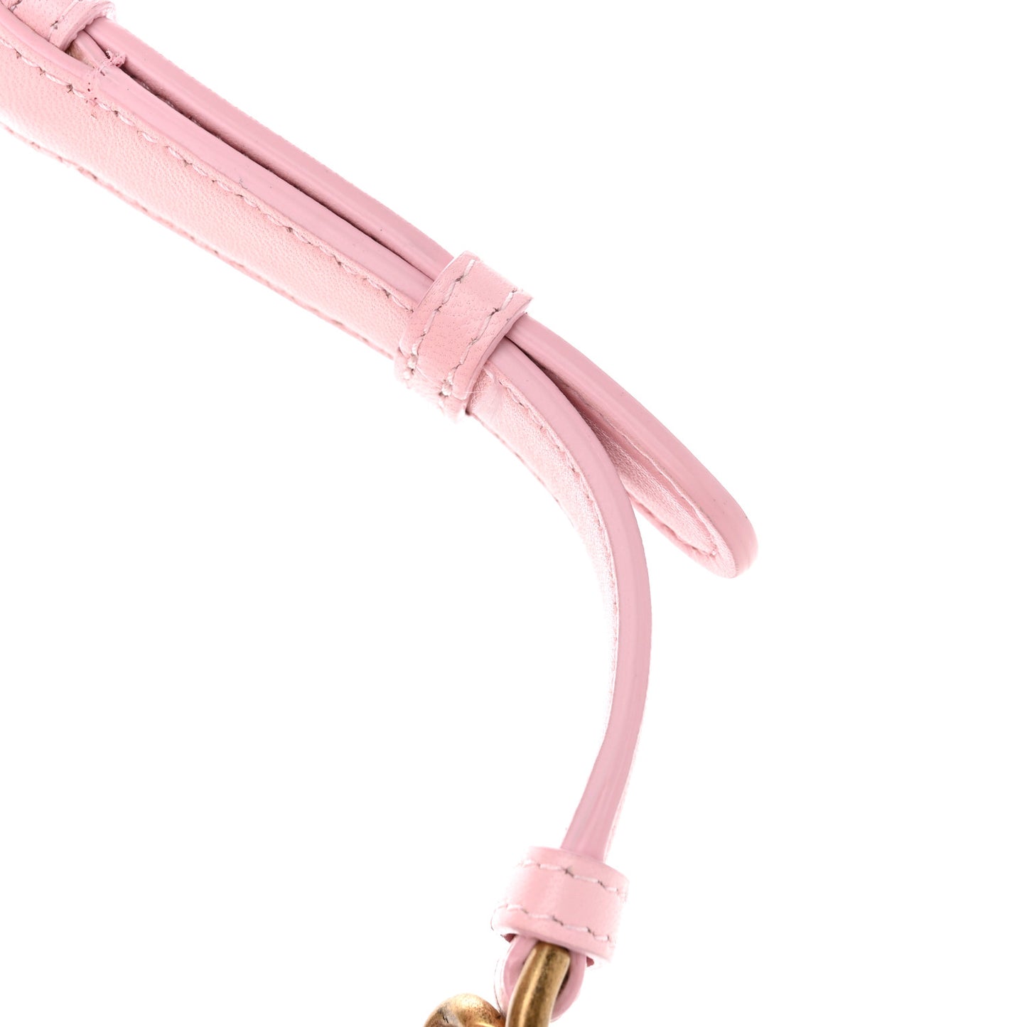 Lambskin Studded Small Diorama Flap Bag Baby Pink