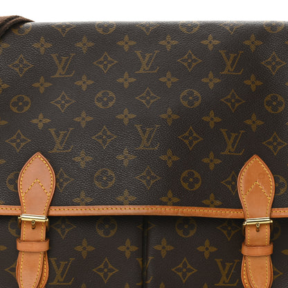 Louis Vuitton Monogram Sac Gibeciere GM 8 of 15