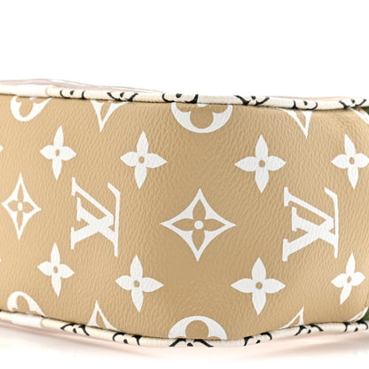 Louis Vuitton Monogram Giant Beach Pouch Kaki 8 of 9
