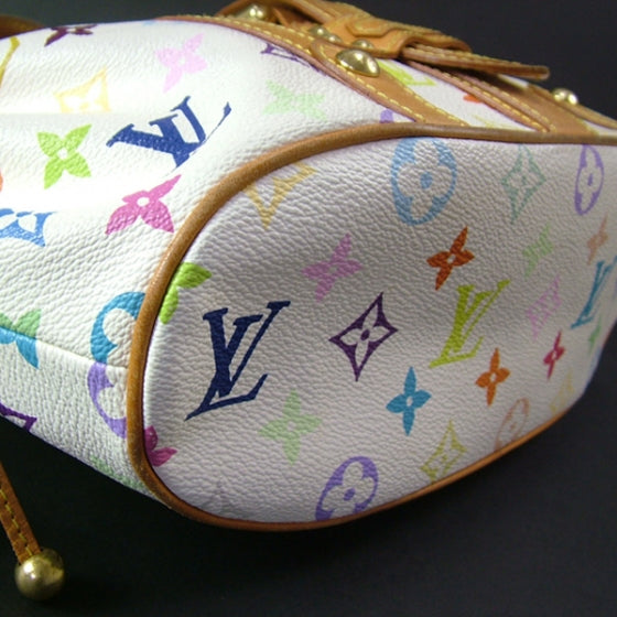 Louis Vuitton Monogram Multicolor Theda GM White 6 of 10