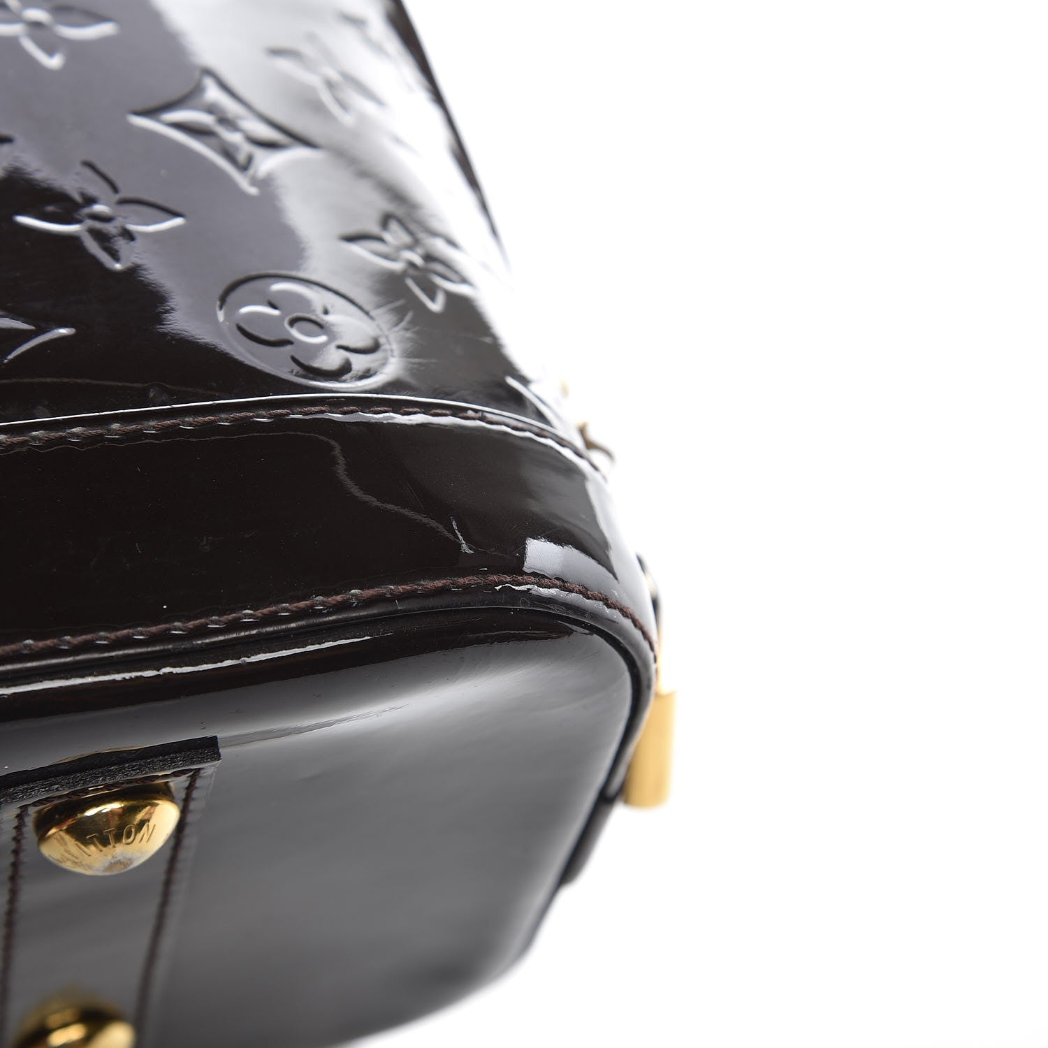 Louis Vuitton Vernis Alma PM Amarante 11 of 11