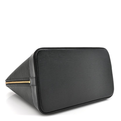 Louis Vuitton Epi Alma PM Black 4 of 11