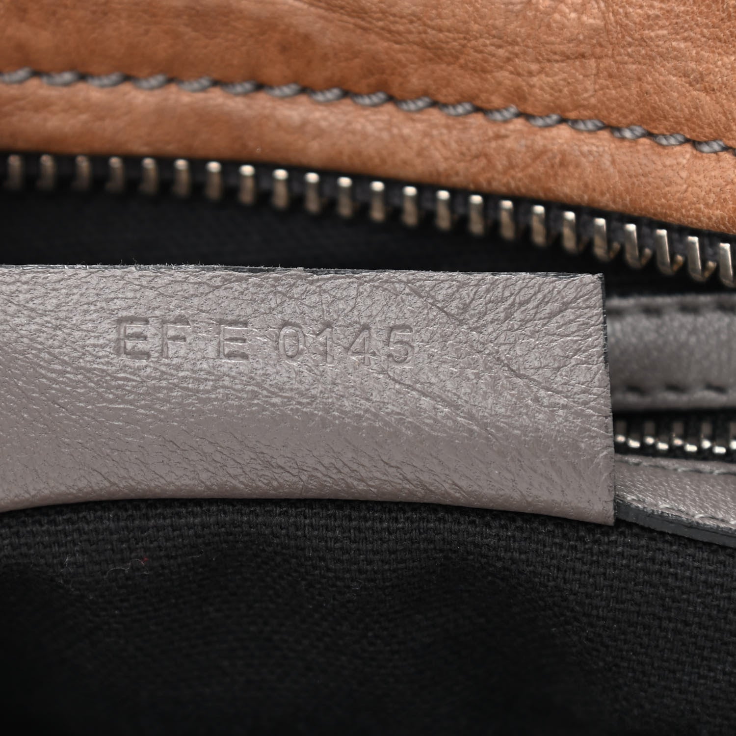 Givenchy Tumbled Sheepskin Medium Pandora Charcoal 7 of 12