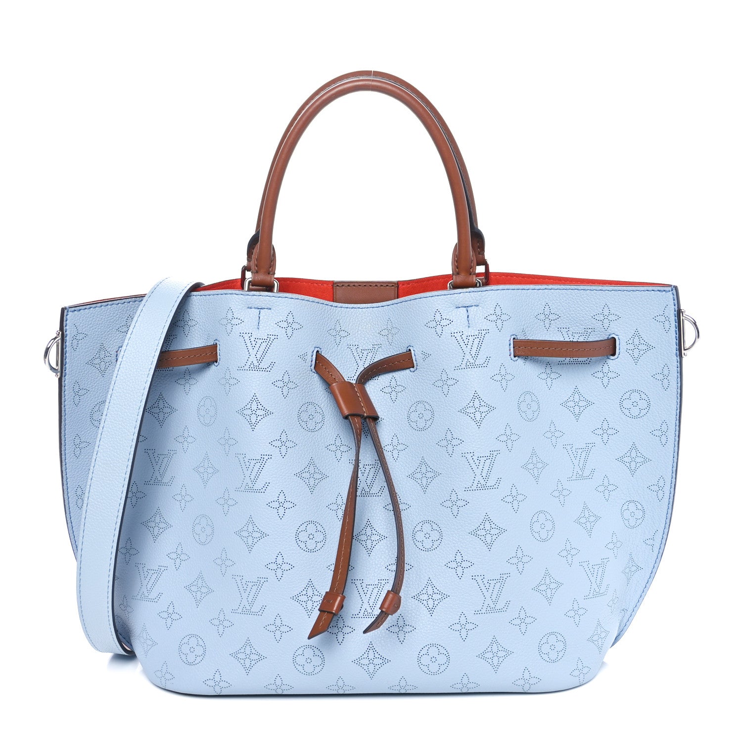 Louis Vuitton Mahina Girolata Blue Horizon Pumpkin 1 of 10