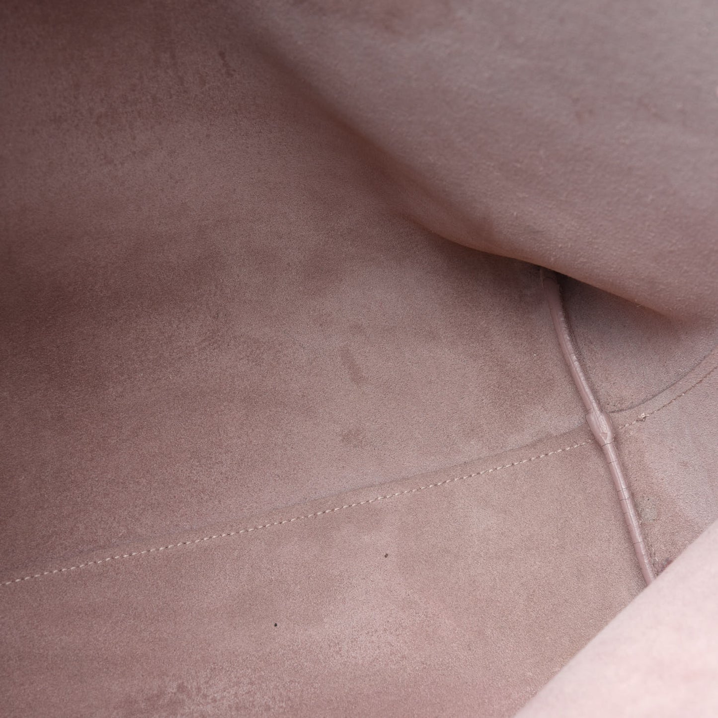 Calfskin Large Shopping Tote Pale Blush