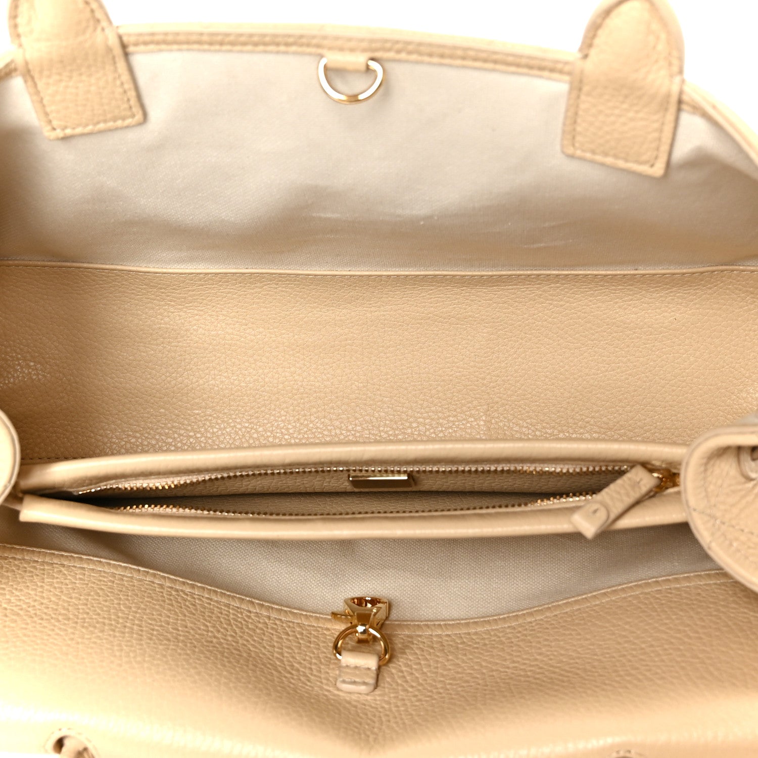 Chanel Grained Calfskin Stitched Urban Essentials Small Shopping Bag Beige 5 of 11