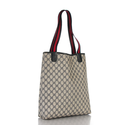 Gucci GG Plus Monogram Shoulder Bag Navy 4 of 11