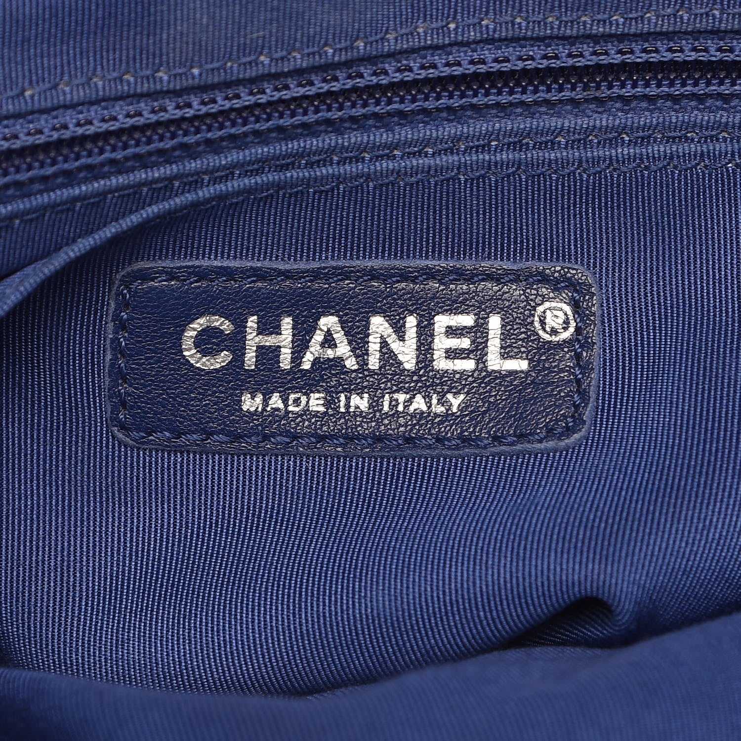 Chanel Lambskin Quilted Large Urban Spirit Backpack Blue 6 of 7