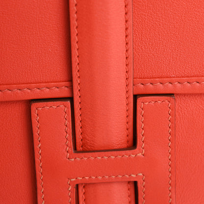 Hermes Swift Jige Elan 29 Clutch Capucine 10 of 10