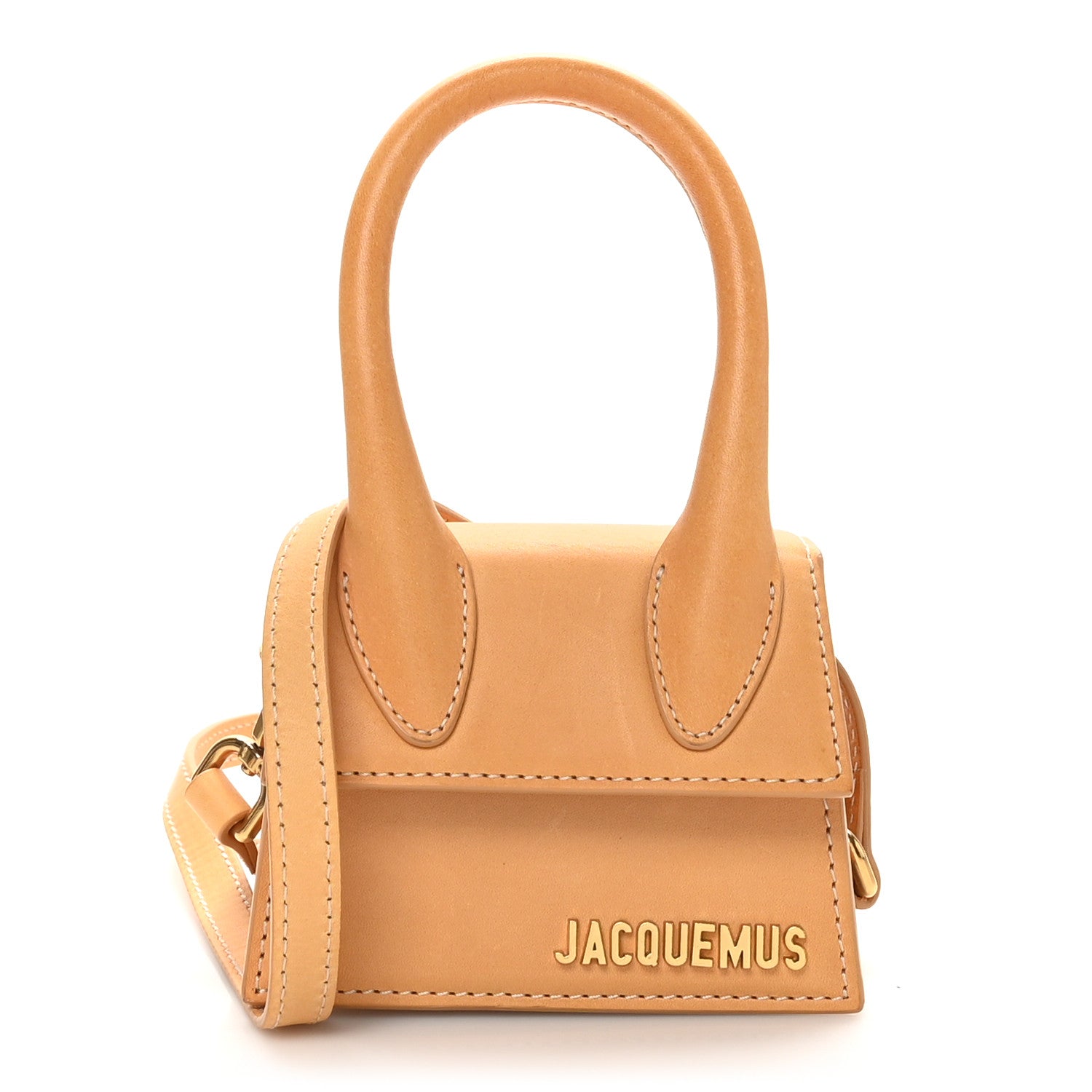 Jacquemus Calfskin Le Chiquito Light Brown 1 of 9