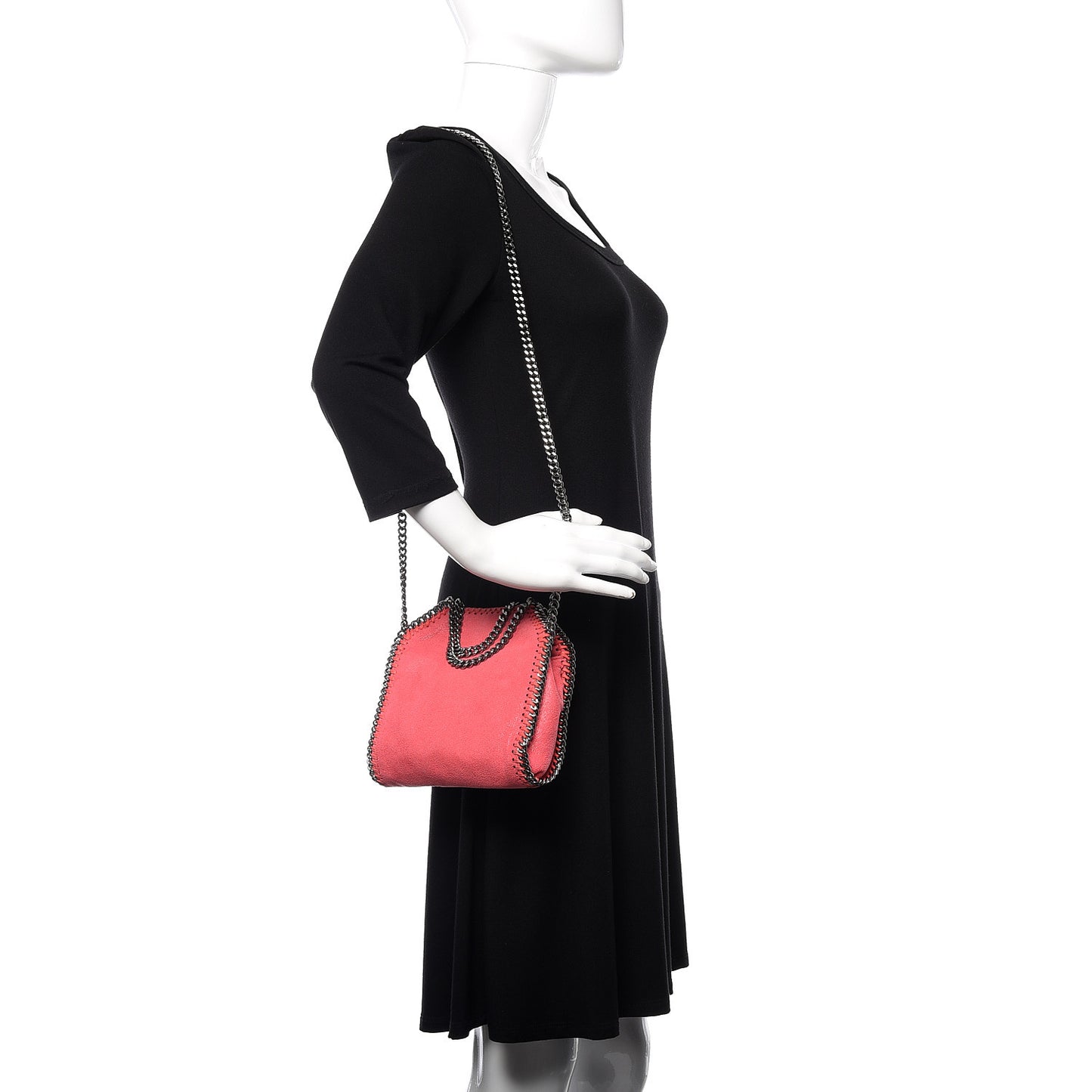Shaggy Deer Tiny Falabella Tote Peony