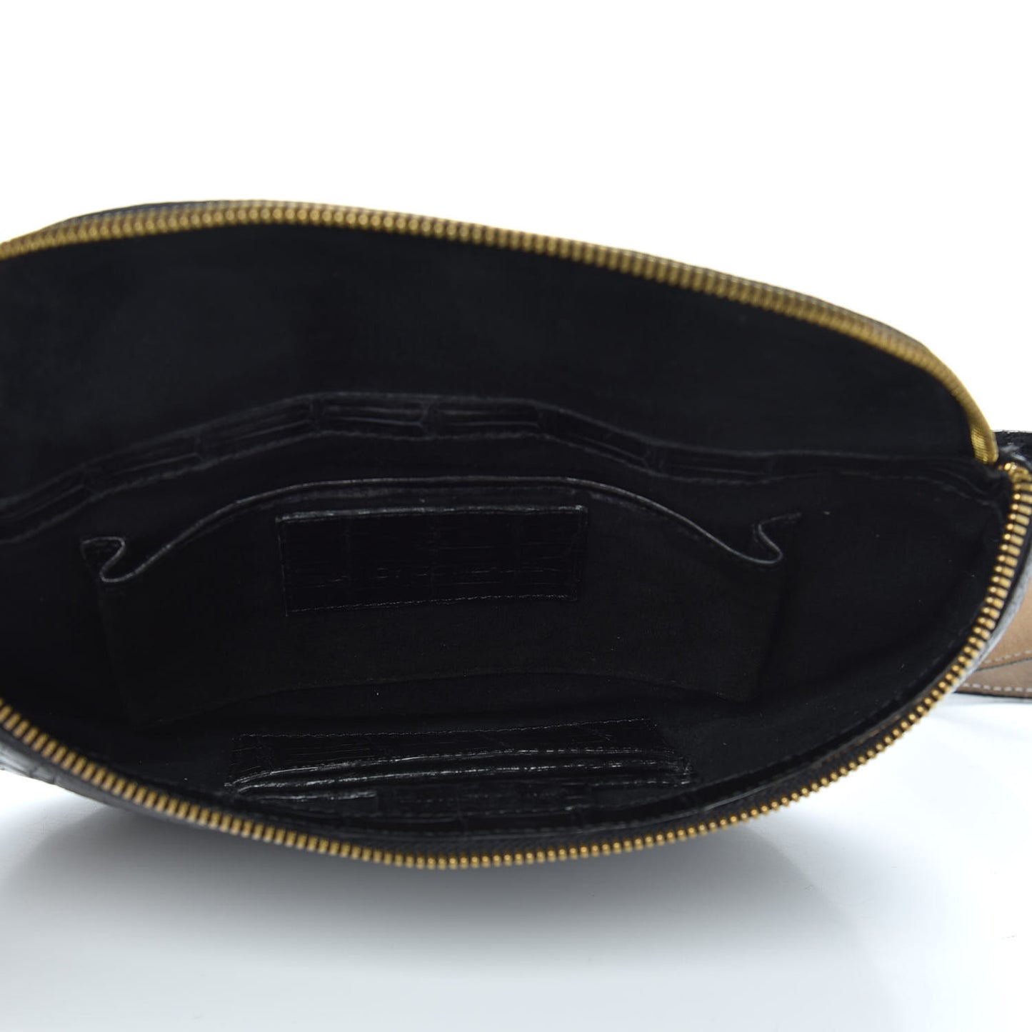 Crocodile Lola Belt Bag Black