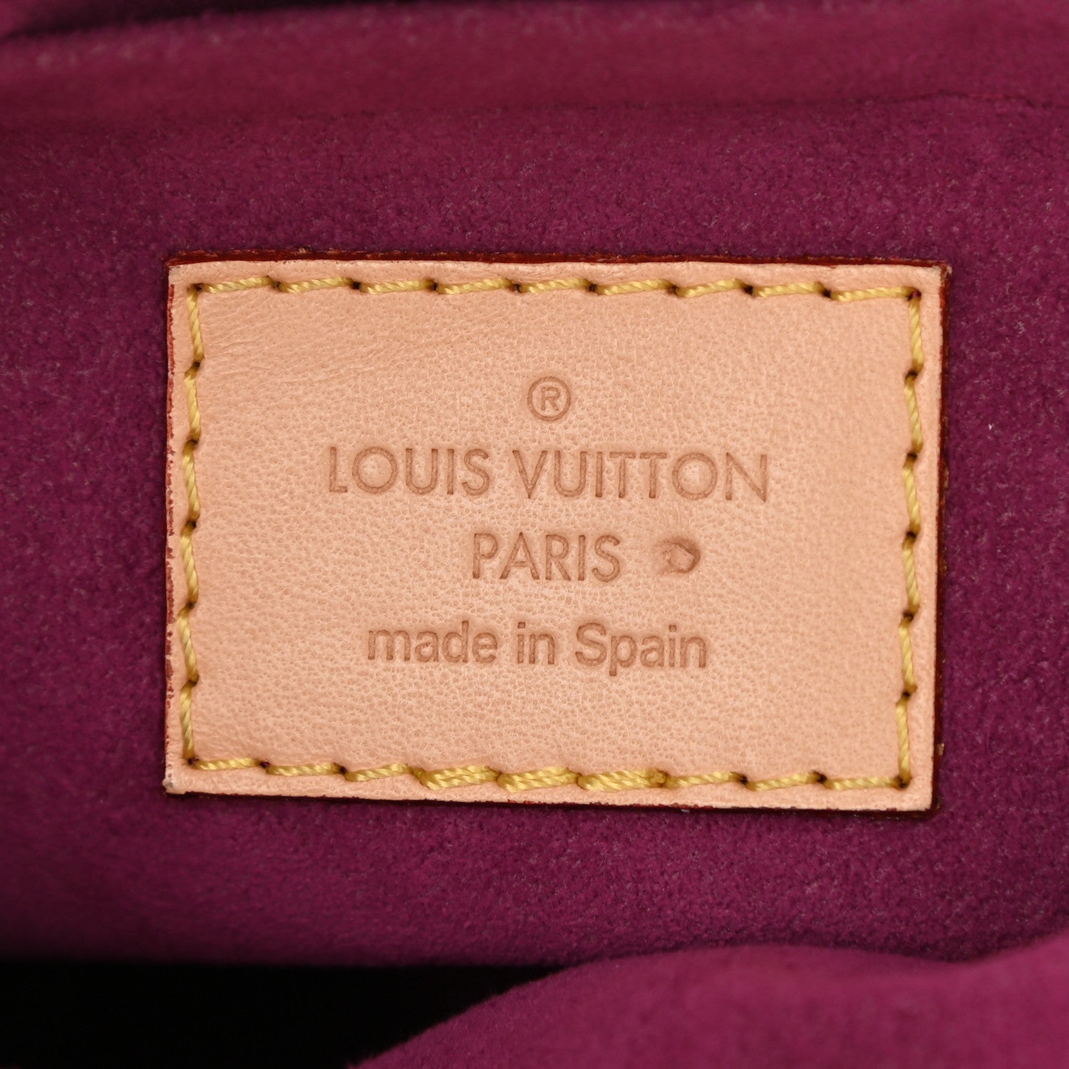 Louis Vuitton Monogram Pallas BB Grape 6 of 7