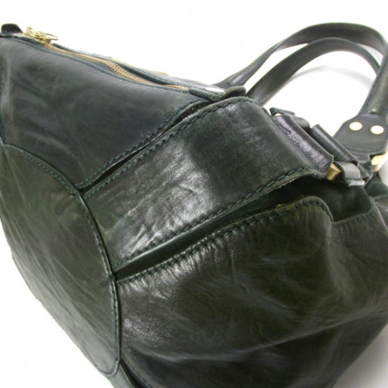 Jimmy Choo Leather Suede Mahala Green 5 of 10