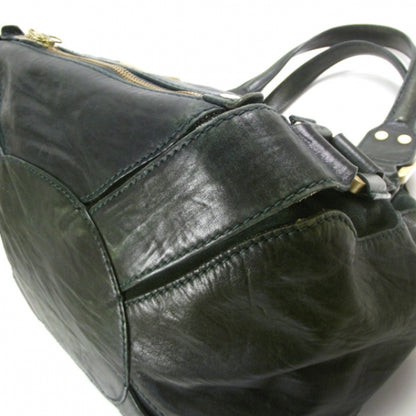 Jimmy Choo Leather Suede Mahala Green 5 of 10