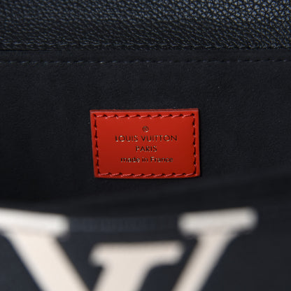 Louis Vuitton Empreinte Monogram Giant Crafty Pochette Metis Black Creme 7 of 8