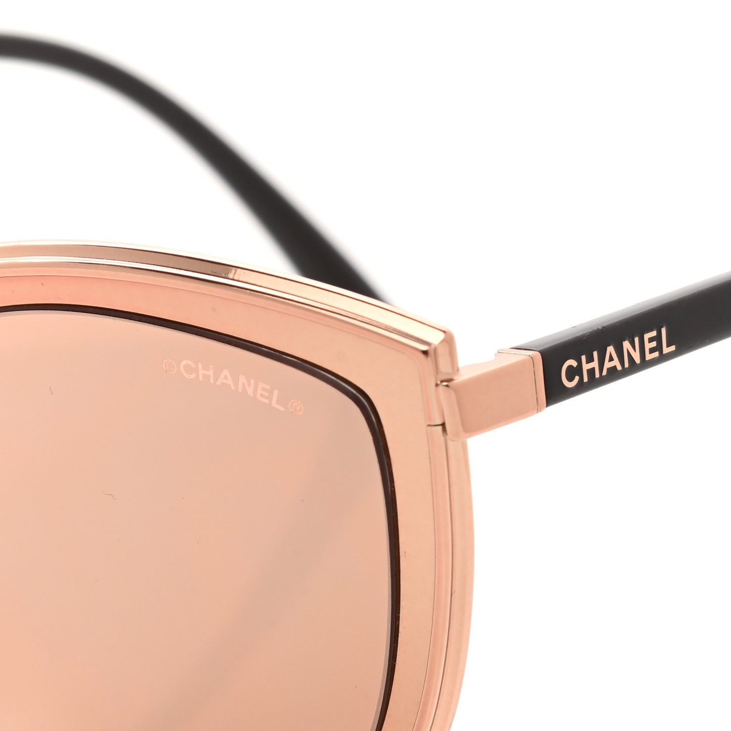 Metal Cat Eye Sunglasses 4222 Light Pink