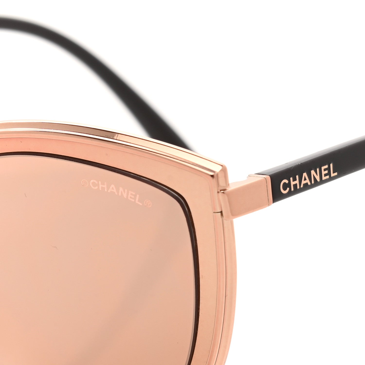 Chanel Metal Cat Eye Sunglasses 4222 Light Pink 5 of 8