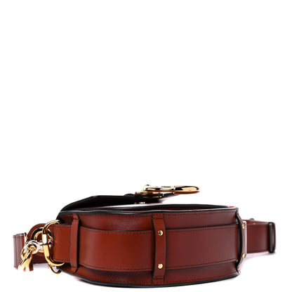 Chloe Calfskin Small Tess Bag Sepia Brown 4 of 9