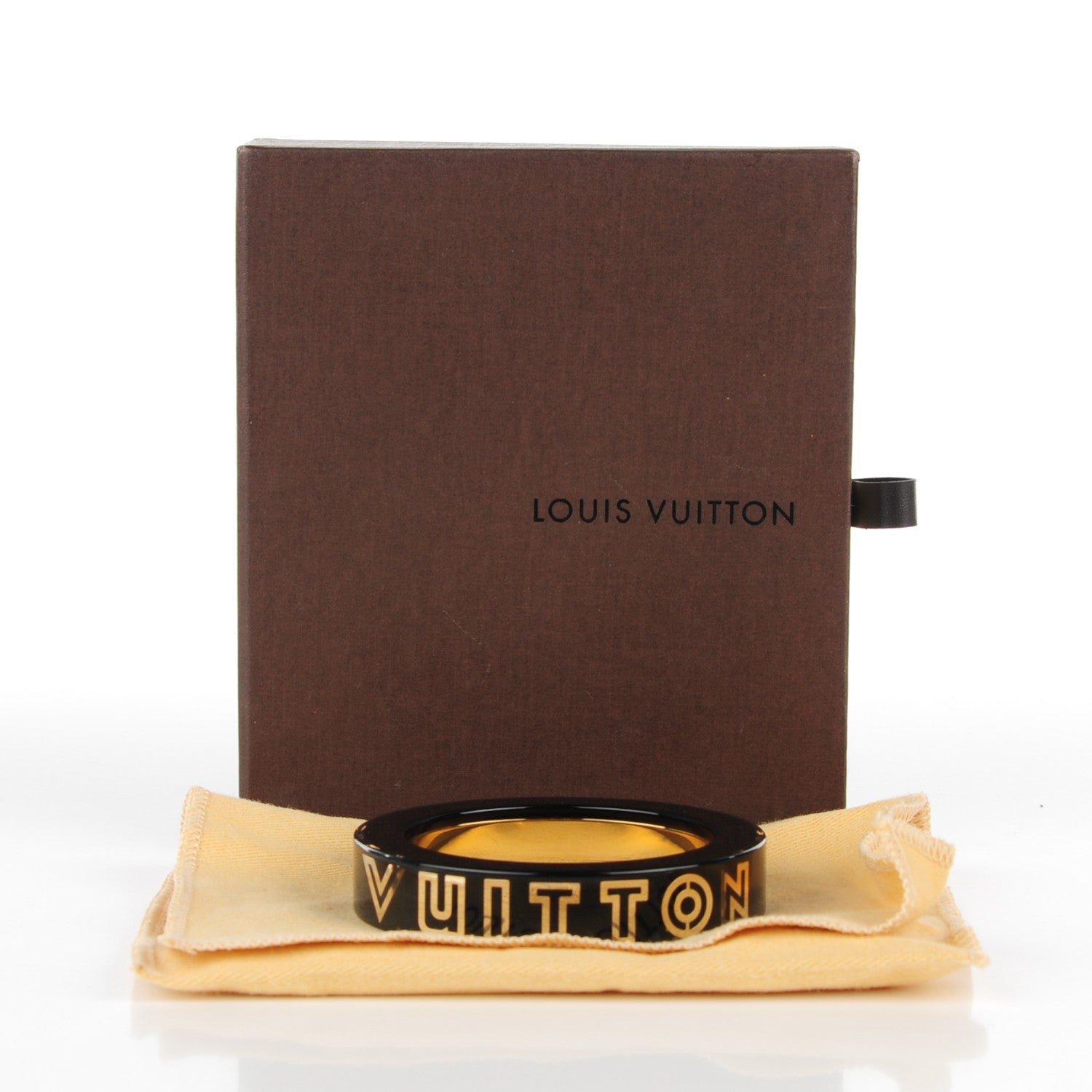 Louis Vuitton Resin Wanted Bracelet S Black 5 of 5