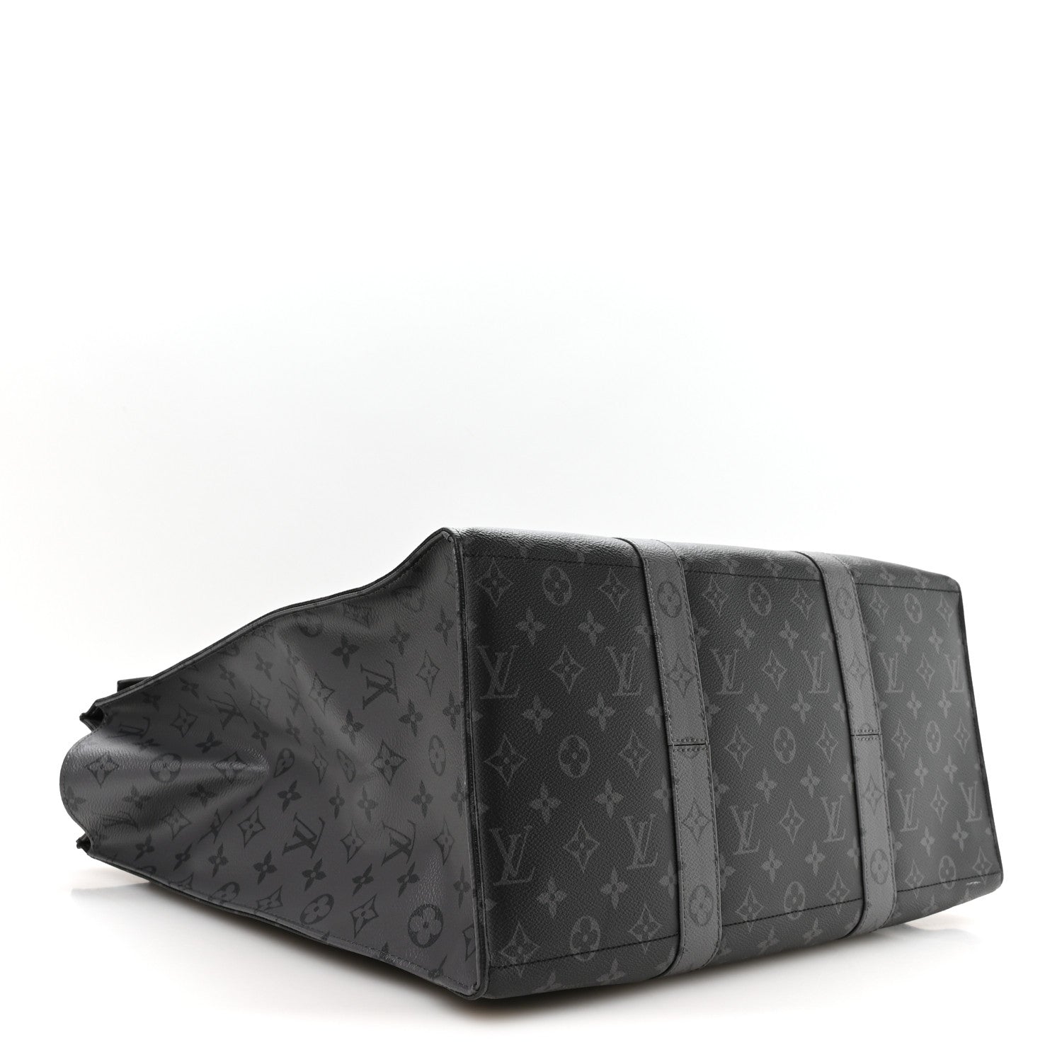 Louis Vuitton Monogram Eclipse Cabas Zippe GM Black 4 of 10