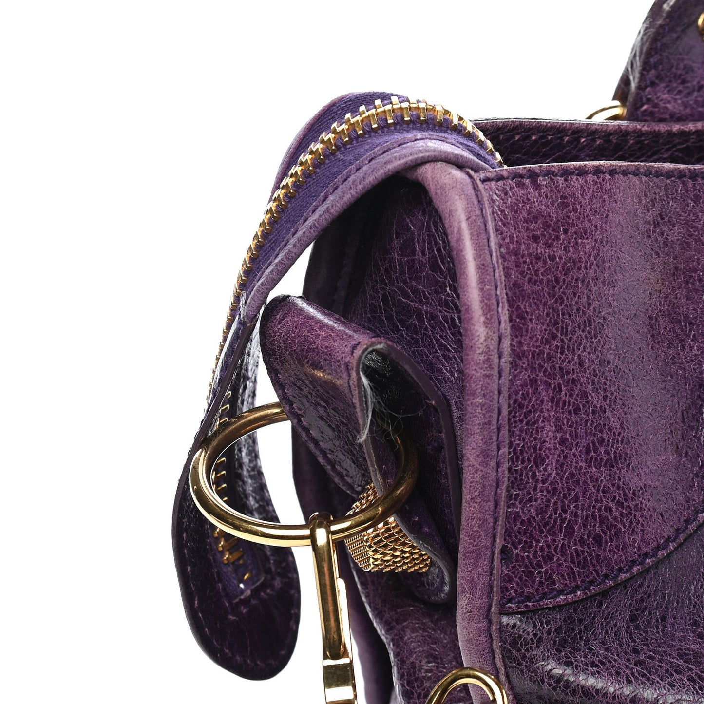 Agneau Giant 21 Gold Hardware City Raisin