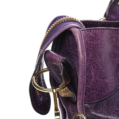 Balenciaga Agneau Giant 21 Gold Hardware City Raisin 10 of 10