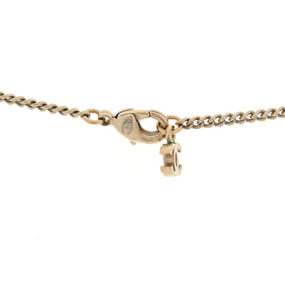 Chanel Pearl CC Pendant Necklace Gold 4 of 4