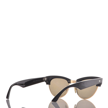 Celine Acetate Cat Eye Sunglasses CL40059U Black Gold 4 of 8