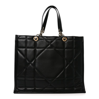 Christian Dior Calfskin Archicannage Large Essential Tote Black 1 of 11