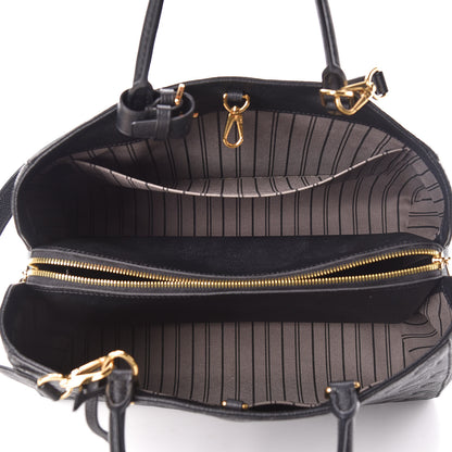 Louis Vuitton Empreinte Montaigne GM Black 7 of 12