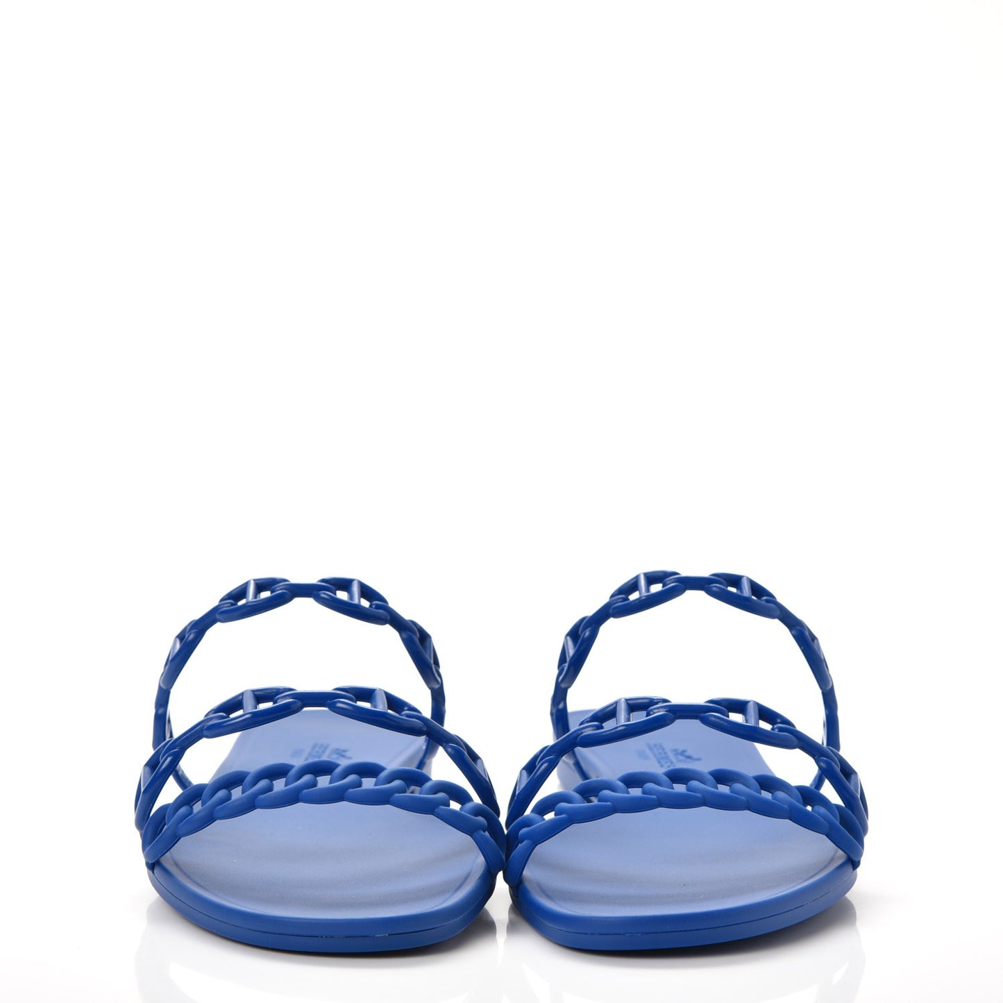 Rubber Chaine d'Ancre Rivage Sandals 38 Bleu Smalt