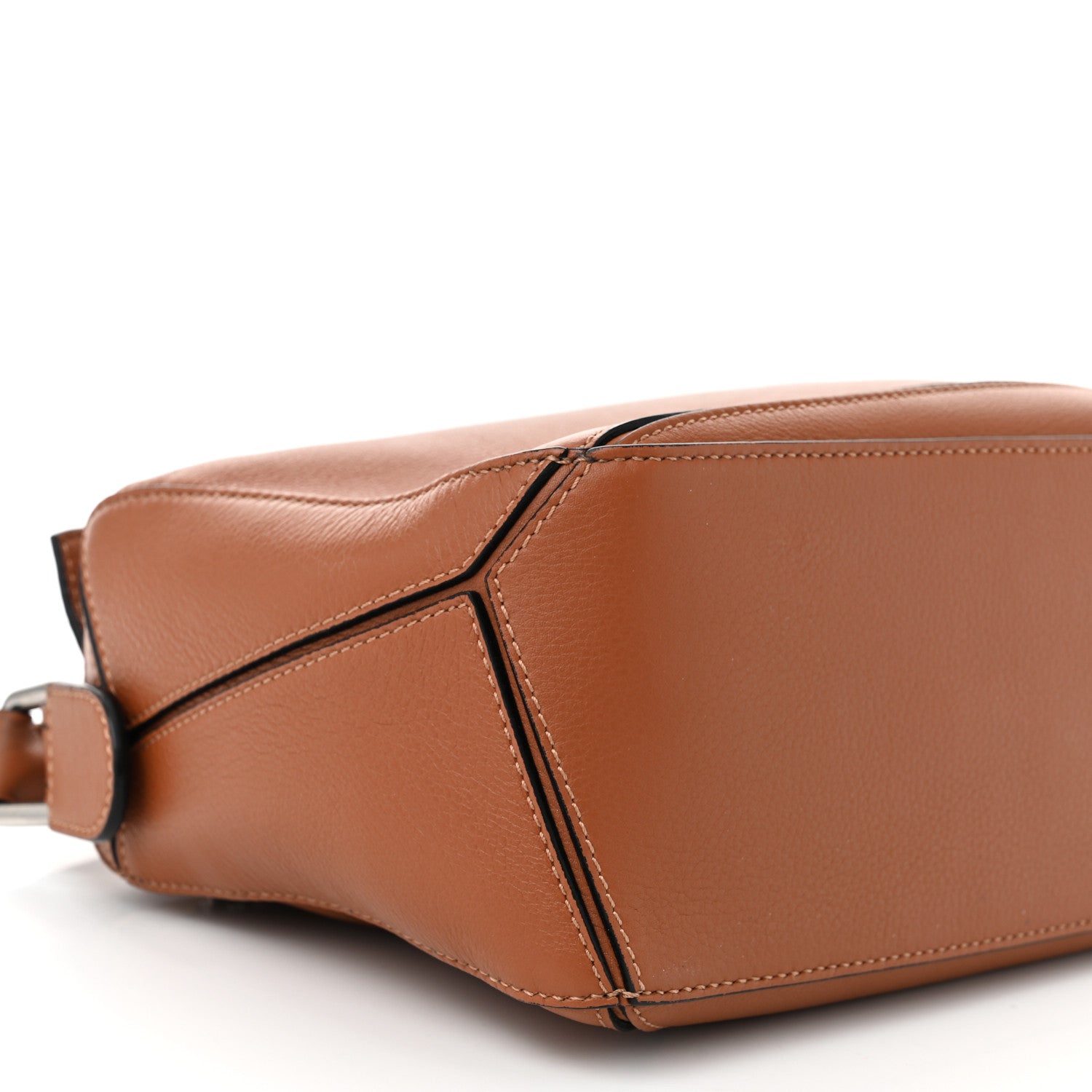 Loewe Calfskin Small Puzzle Bag Tan 8 of 9