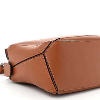 Loewe Calfskin Small Puzzle Bag Tan 8 of 9