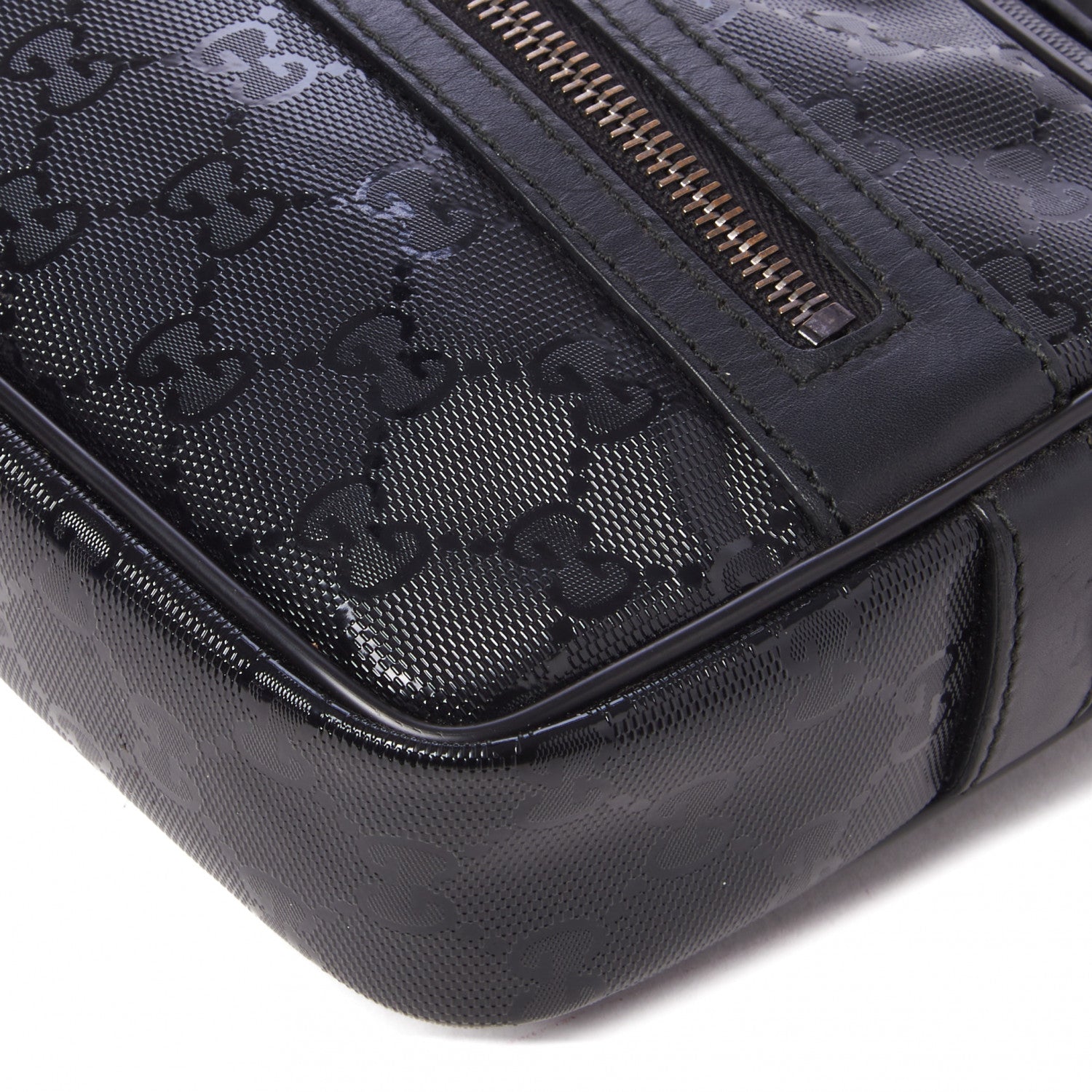 Gucci Imprime Monogram Small Shoulder Bag Black 5 of 8