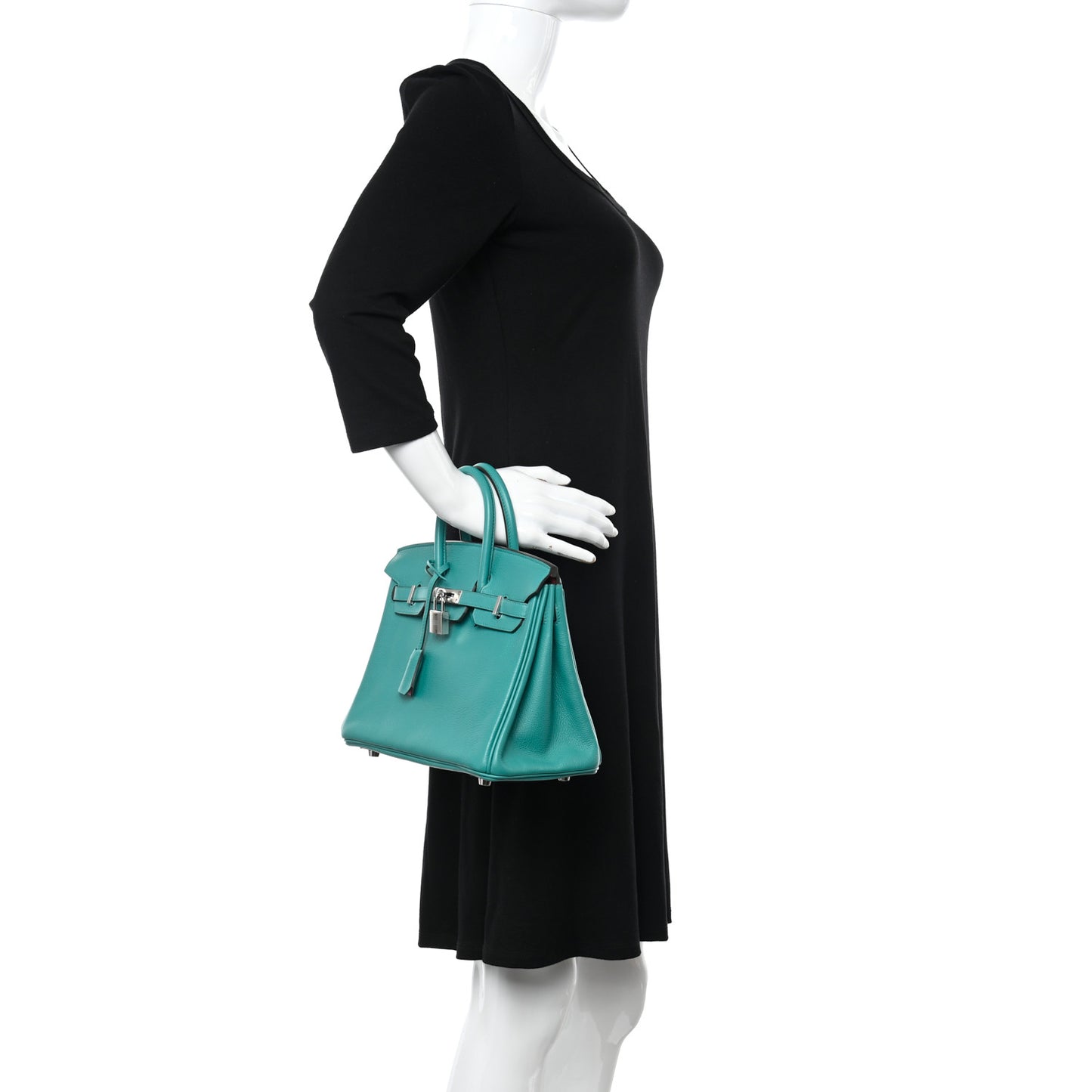 Taurillon Novillo Verso Birkin 25 Vert Verone Rose Lipstick