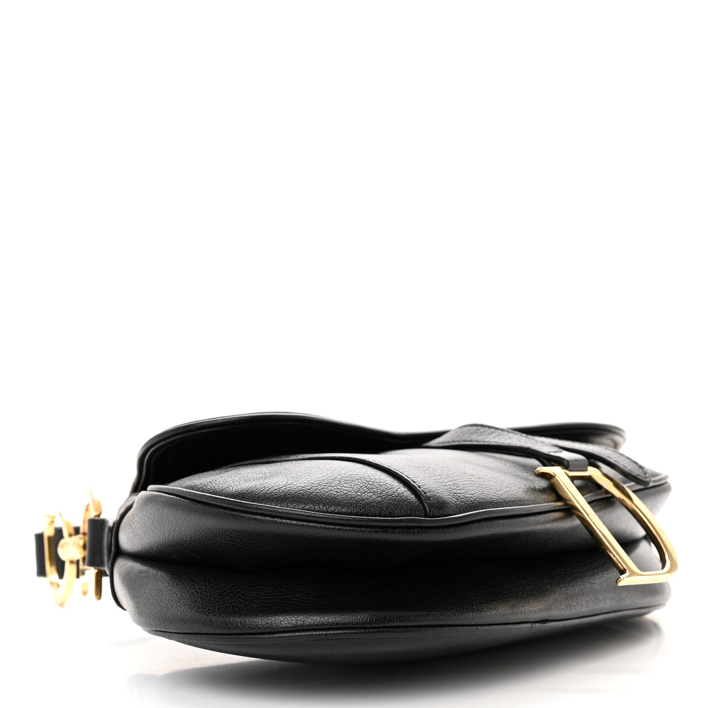 Calfskin Saddle Bag Black