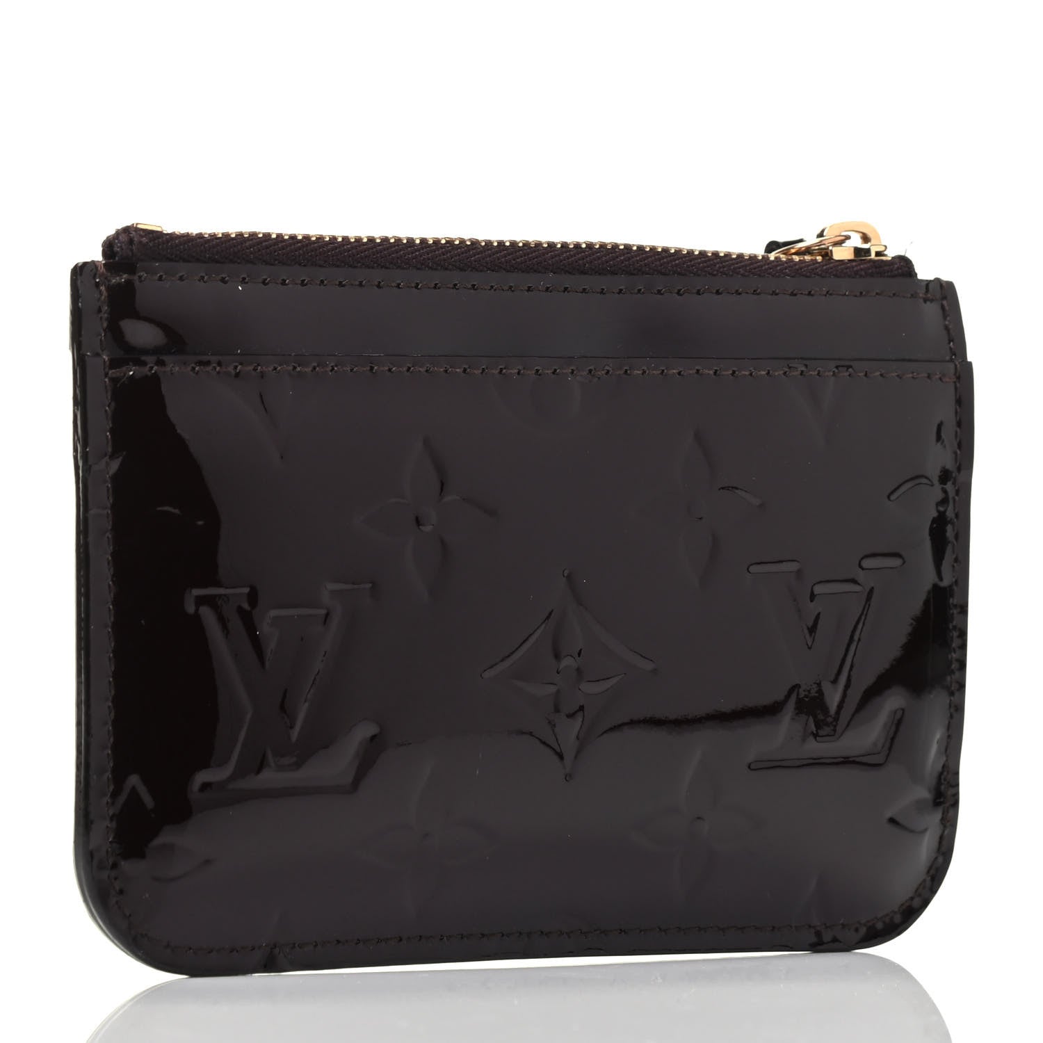 Louis Vuitton Vernis Key Pouch Amarante 2 of 3