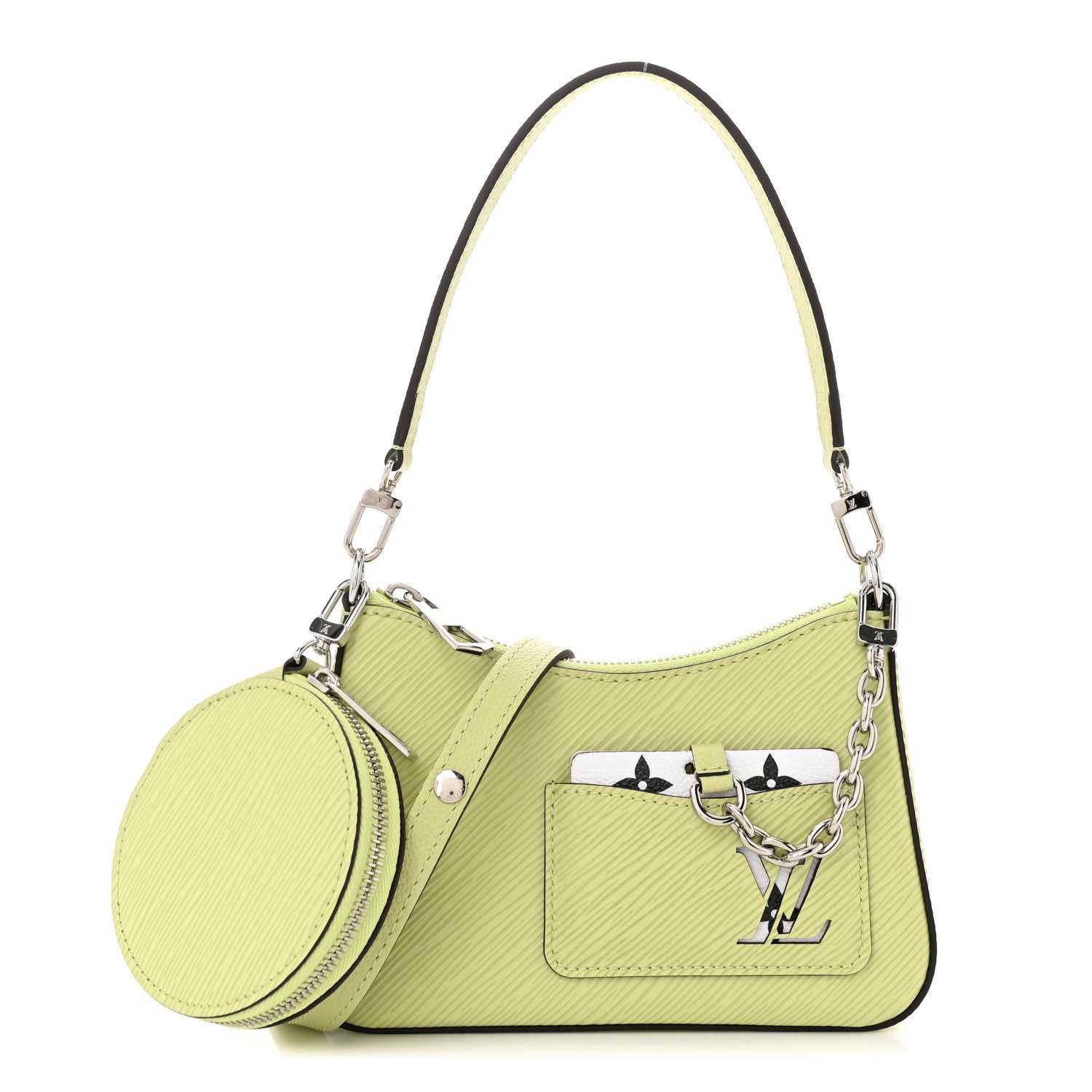 Louis Vuitton Epi Marellini Light Green 1 of 10