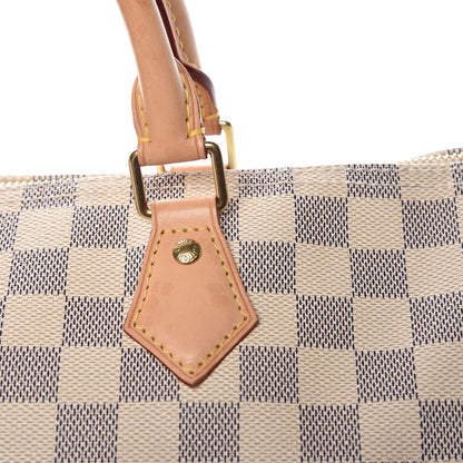 Louis Vuitton Damier Azur Speedy 35 10 of 11