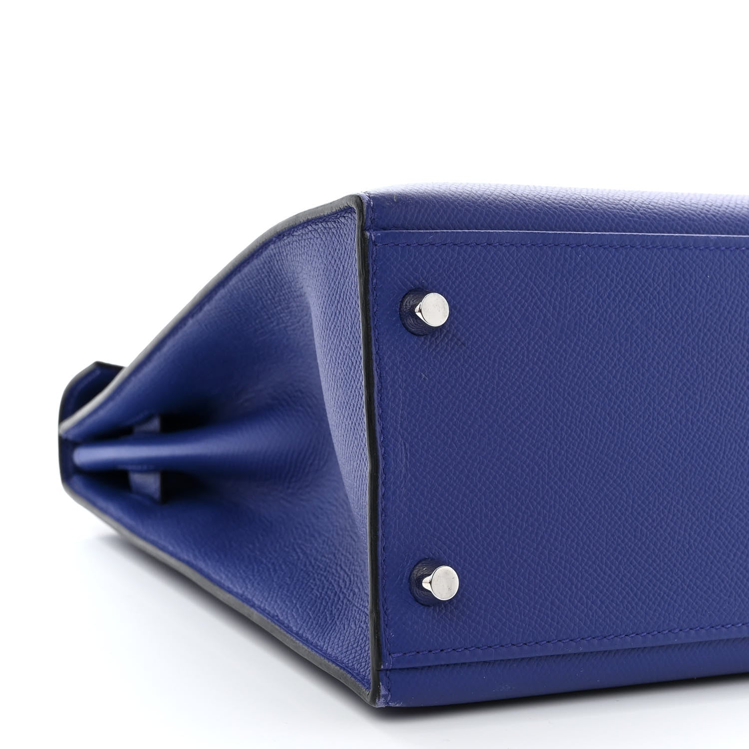 Hermes Epsom Kelly Sellier 32 Bleu Electrique 9 of 11