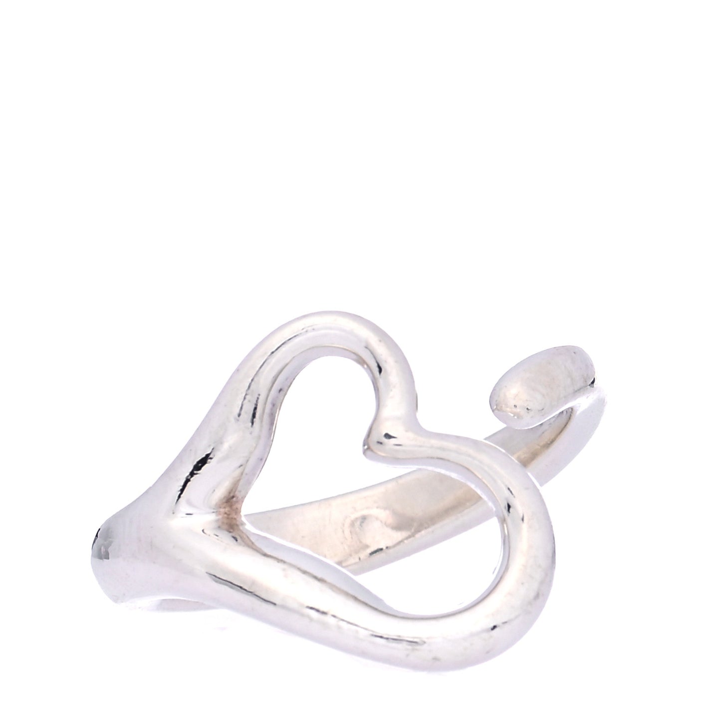 Sterling Silver Elsa Peretti Open Heart Ring 54 7