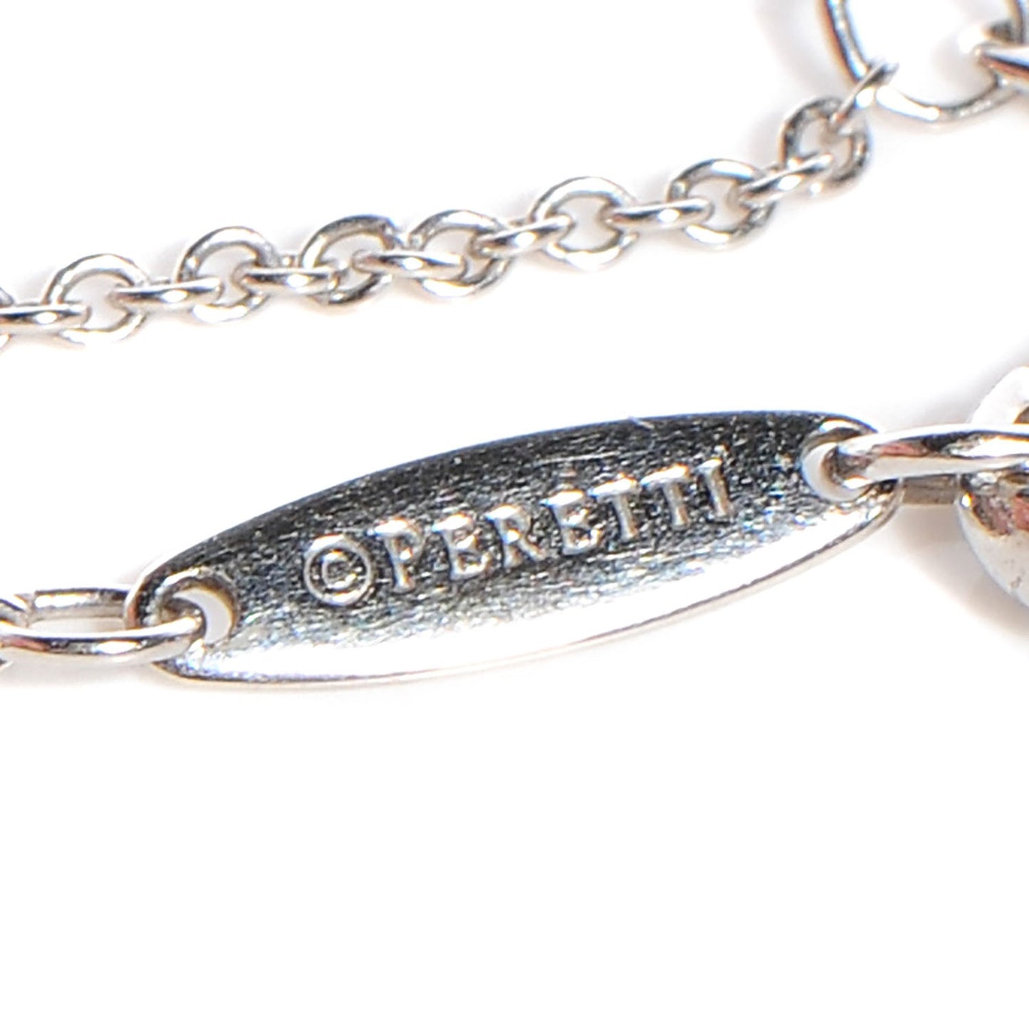 Platinum Diamond .25ct Elsa Peretti Diamonds by the Yard Pendant Necklace