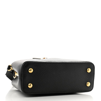 Louis Vuitton Taurillon Capucines Mini Black 4 of 11