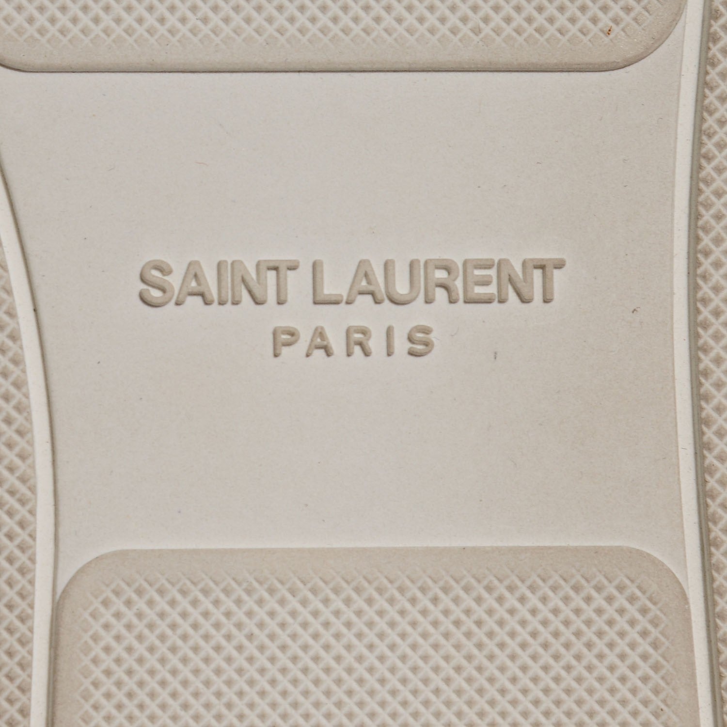 Saint Laurent Nappa Wolly High Top Sneakers 36.5 Optique White 6 of 8