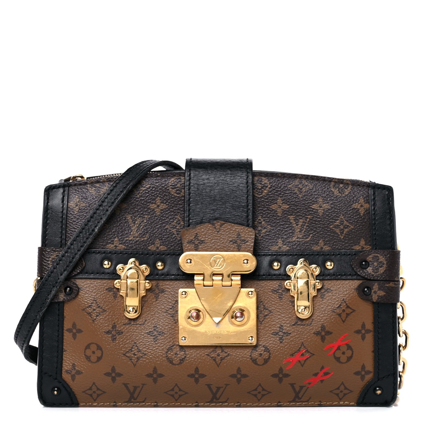 Louis Vuitton Reverse Monogram Trunk Clutch 1 of 14